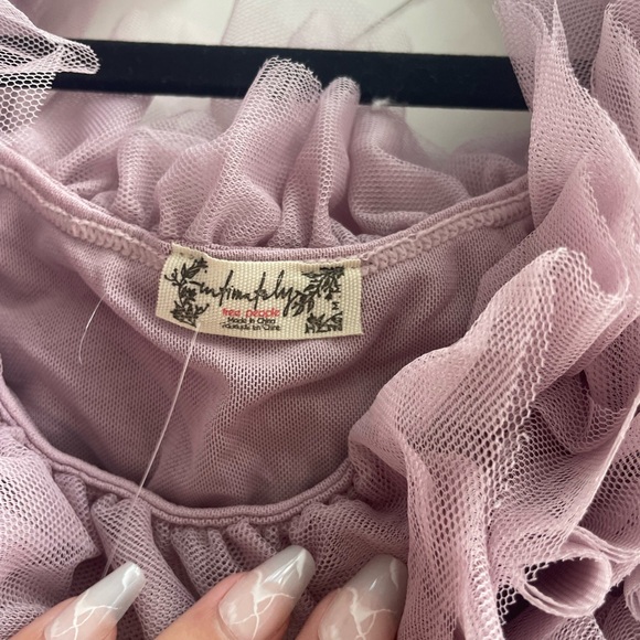 FREE PEOPLE BIRTHDAY CAKE CAMI
MAUVE - Picture 4 of 6